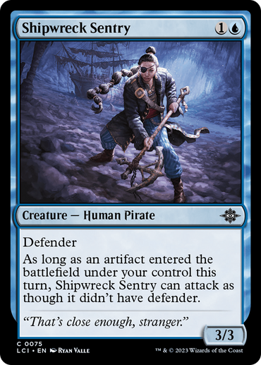 Shipwreck Sentry [The Lost Caverns of Ixalan]