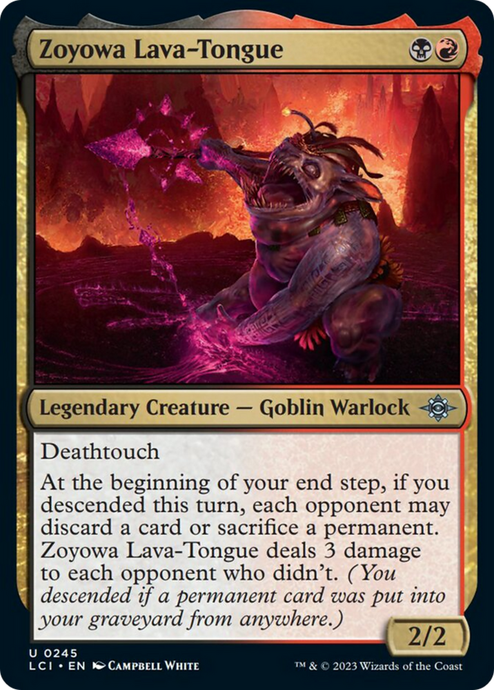 Zoyowa Lava-Tongue [The Lost Caverns of Ixalan]