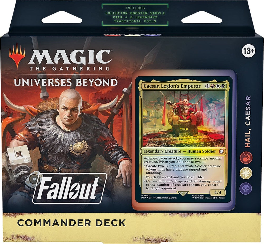 Fallout: Out of the Vault - Hail, Caesar Commander Deck Bundle