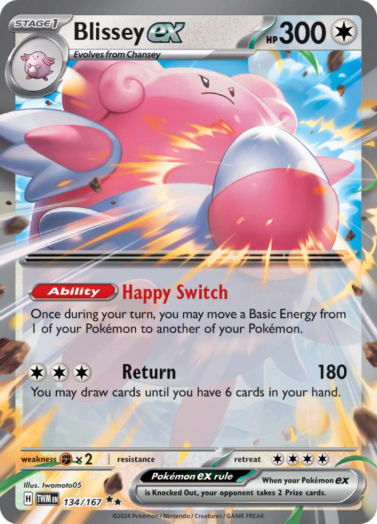 Blissey Ex (134 167) [scarlet & Violet: Twilight Masquerade]