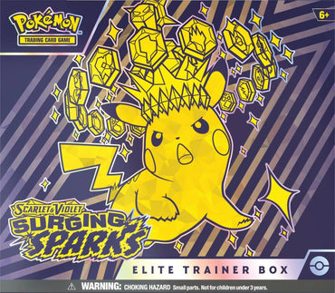 Pre-Order: Scarlet & Violet: Surging Sparks - Elite Trainer Box