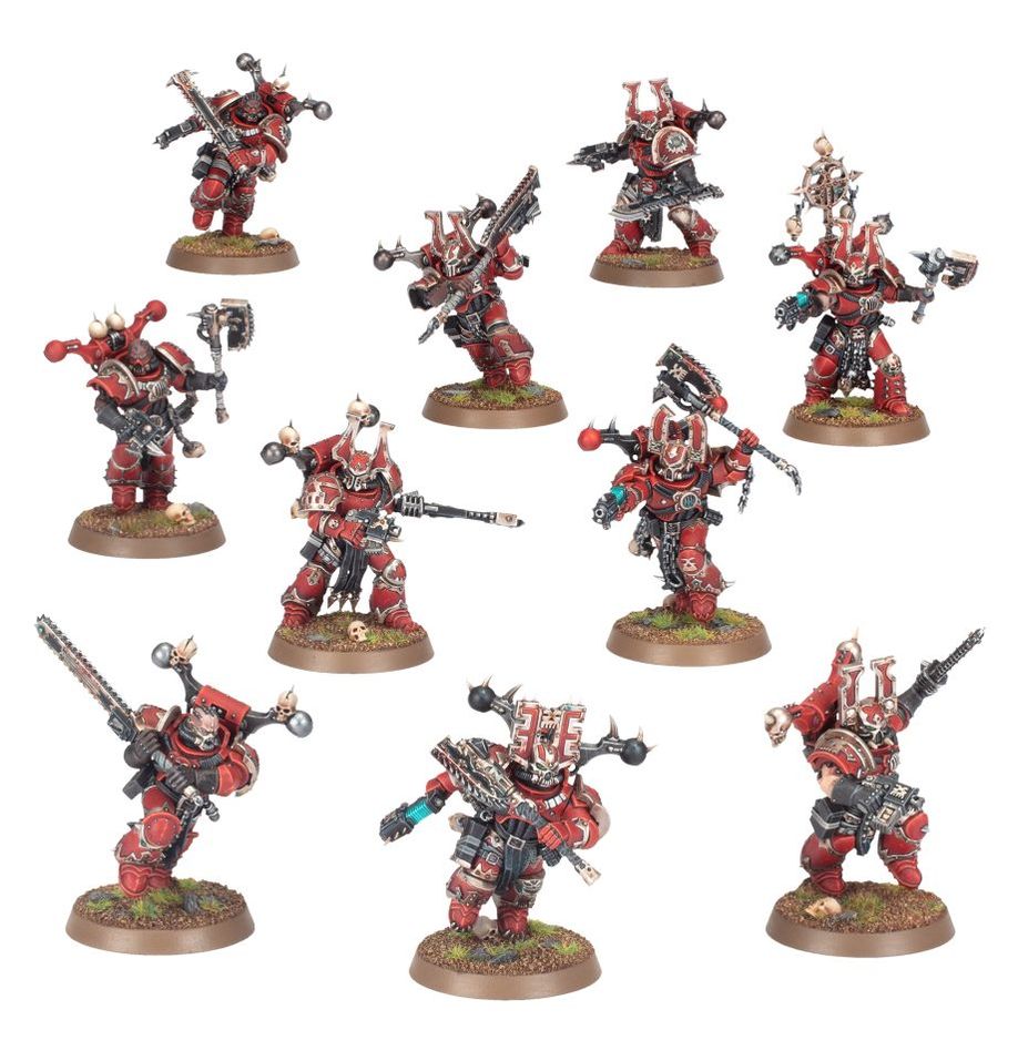 World Eaters- Khorne Berzerkers