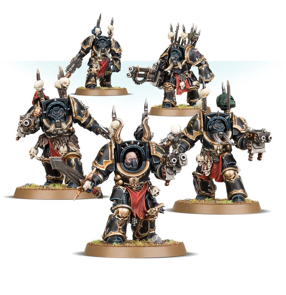 Chaos Space Marines-Chaos Terminator Squad