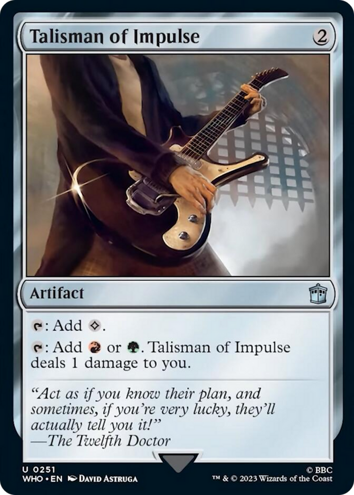 Talisman of Impulse [Doctor Who]