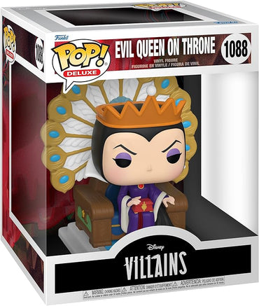 Funko Pop! Deluxe: Villains - Evil Queen on Throne