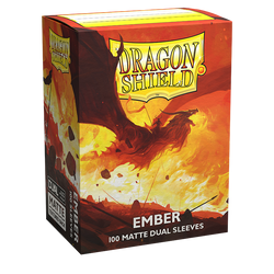 Dragon Shield: Standard 100ct Sleeves - Ember (Dual Matte)