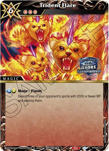 Trident Flare (Championship Card Pack 2023 Vol. 2) (BSS02-117) [Battle Spirits Saga Promo Cards]