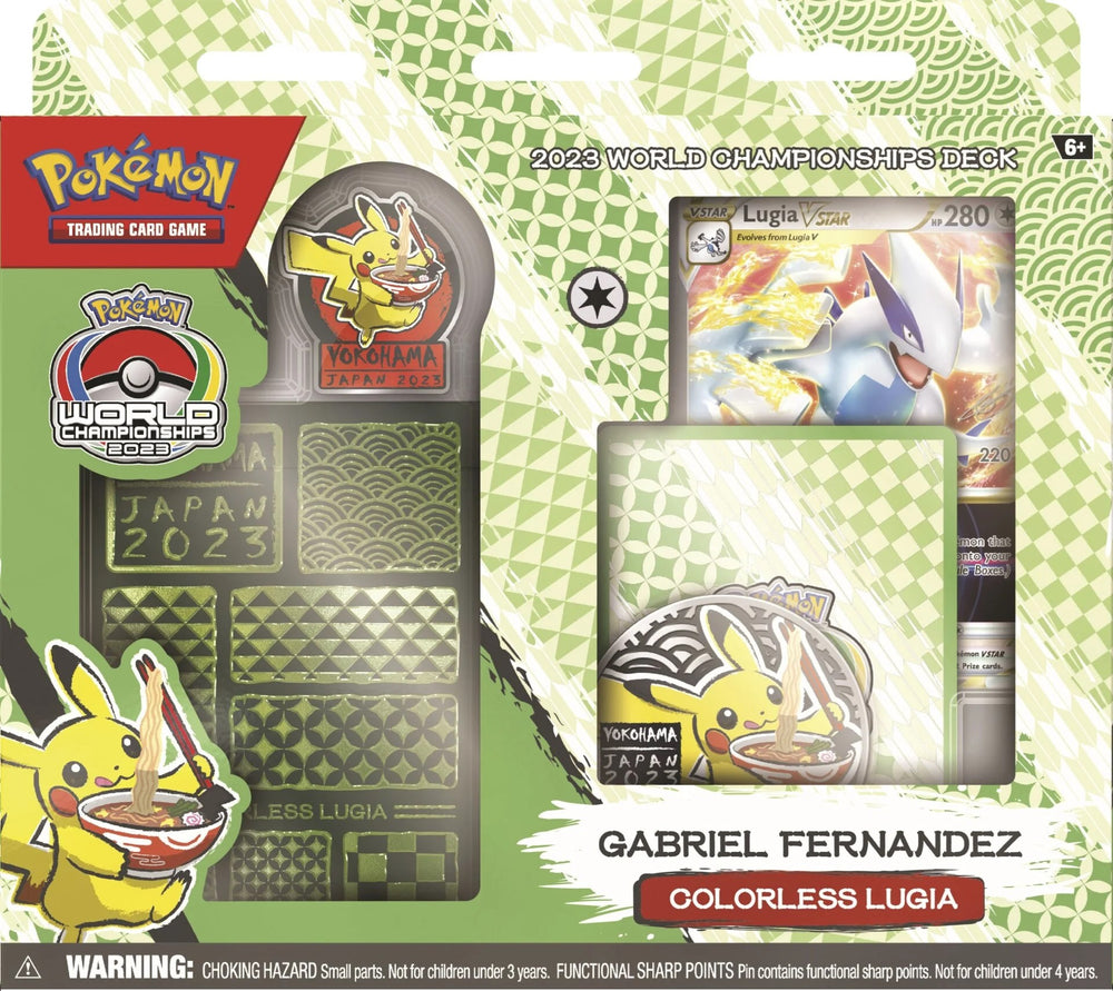 2023 World Championship Deck (Colorless Lugia - Gabriel Fernandez)