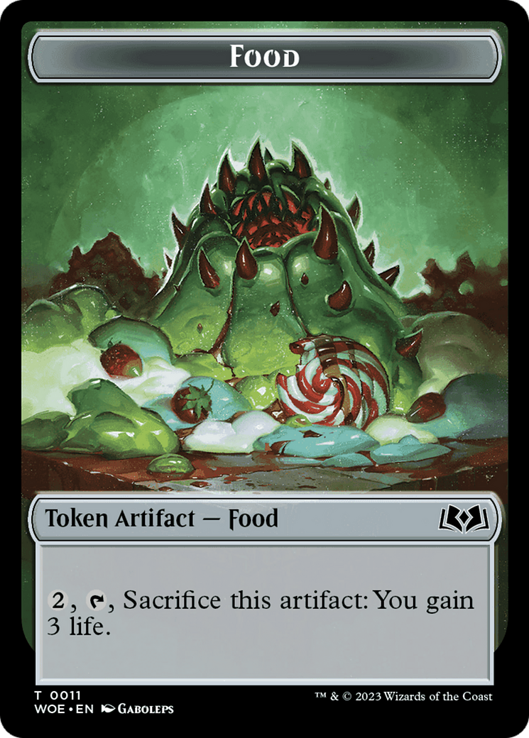 Food (0011) Token [Wilds of Eldraine Tokens]