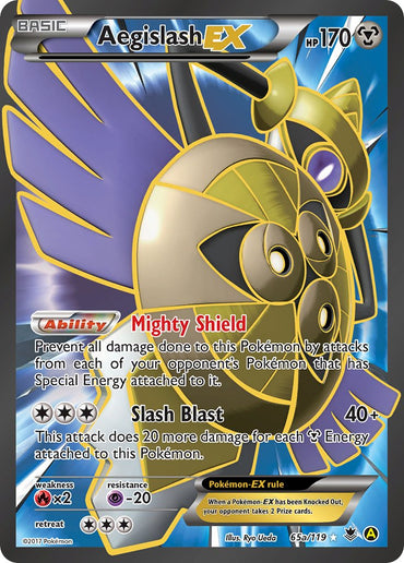 Aegislash EX (65a/119) [Alternate Art Promos]