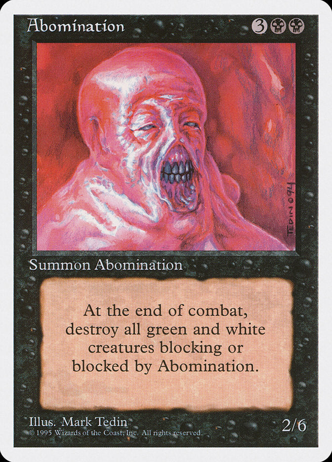 Abomination [Fourth Edition]